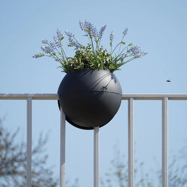 geländer pflanztopf Moderner Blumentopf für Balkon und Geländer